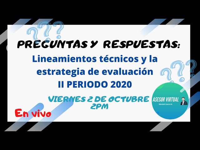 #56 Lineamientos técnicos y la estrategia de evaluación | MEP