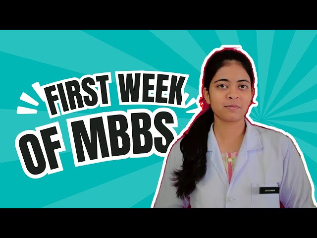 1st WEEK in MBBS  🩺 1st Day in Medical college !