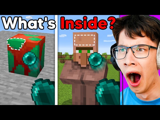 What's Inside Minecraft Blocks and Mobs?