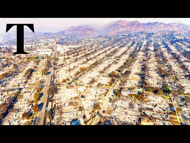 LA community destroyed after historic wildfires