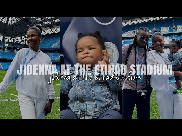 EXPLORE THE PITCH-PERFECT ETIHAD STADIUM WITH JIDENNA