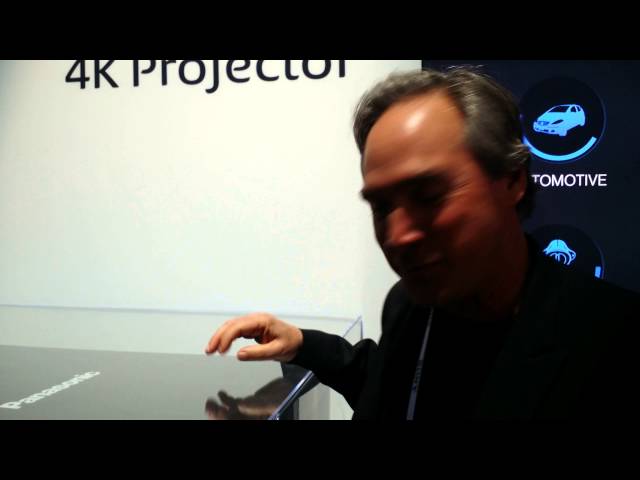 CES 2014 REALLY BIG 4K PROJECTOR - PANASONIC