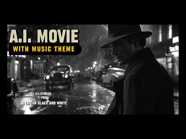 A.I. MOVIE WHITH MUSIC THEME ''A life in black and white'' 1°part