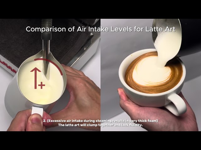 How to Steam Milk for Perfect Latte Art (Like Starbucks!) ☕✨