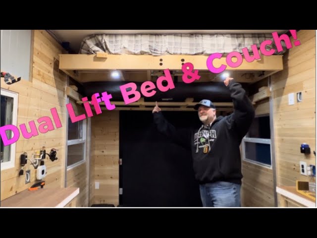 DIY Dual Lift Bed and couch