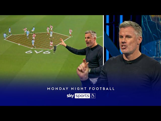 Jamie Carragher ANALYSIS of Arsenal 5-1 Manchester City 🔍