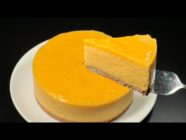 A quick and delicious orange dessert! Minimum ingredients! No baking!