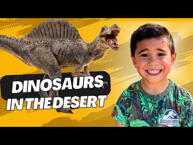 Luke's Epic Dino Adventure: Uncovering Phoenix Zoo's Dinosaurs in the Desert! 🦖🌵