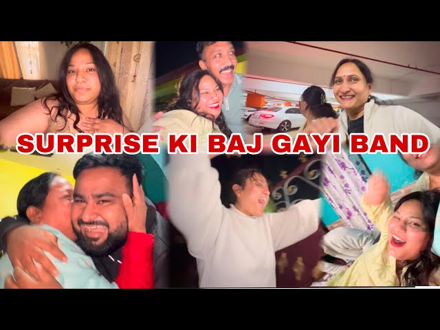 HUMARE SURPRISE KI BAND BAJ GAYII || DHOL NAGADE KE SATH PAHUCHE LADKI WALO KE GHAR || #dailyvlog