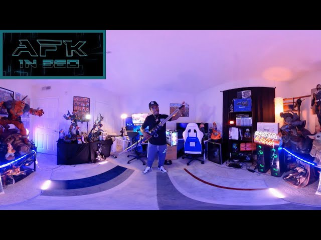 AFK IN 360 | Gaming Room Tour with Rasta La Vistah