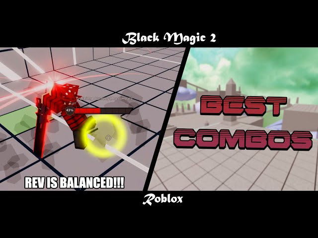 The best combos I can do in BM2 (Roblox Black Magic 2)