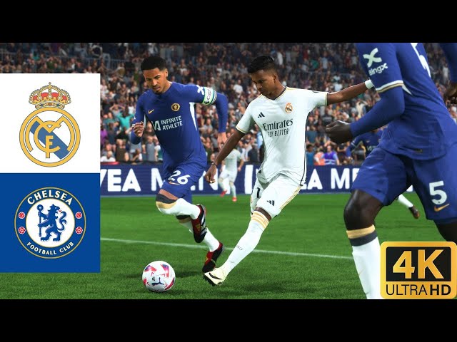 FC 24 - REAL MADRID VS CHELSEA | FRIENDLIES [4K]