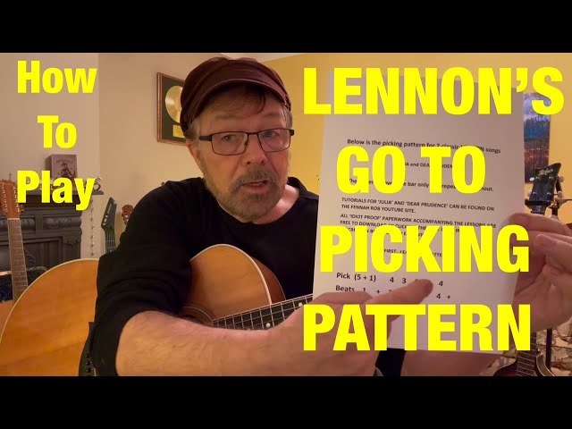 LENNON'S GO TO PICKING PATTERN