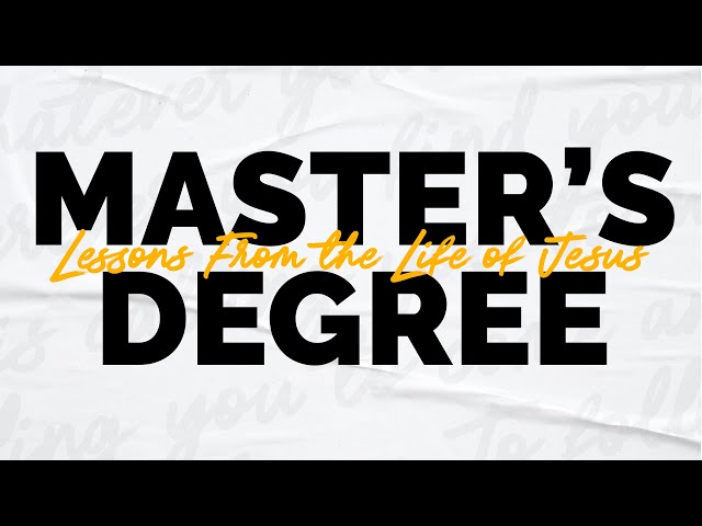 Master's Degree