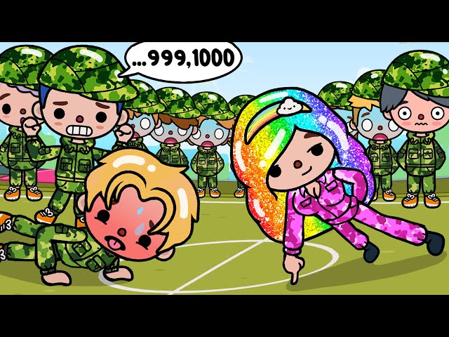 I'm The Only Girl In Military School | Toca Life Story | Toca Boca