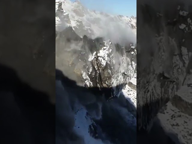 POV: Ma chance à la montagne #alpinisme #avalanche #death #humour #youtubeshorts #shorts