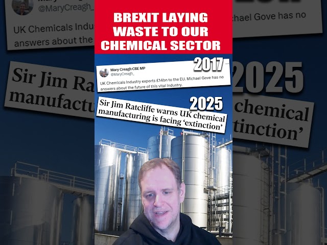 Brexit Destroying Chemical Sector #shorts