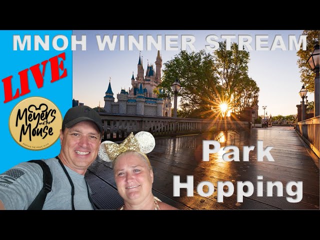 MNOH Winners Stream. Excitment at Disney as we Park Hop all Day!