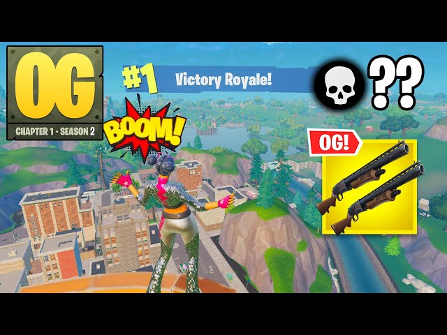 Fortnite OG Season 2 | High Kill Solo Ranked Win Gameplay (Double Pump)