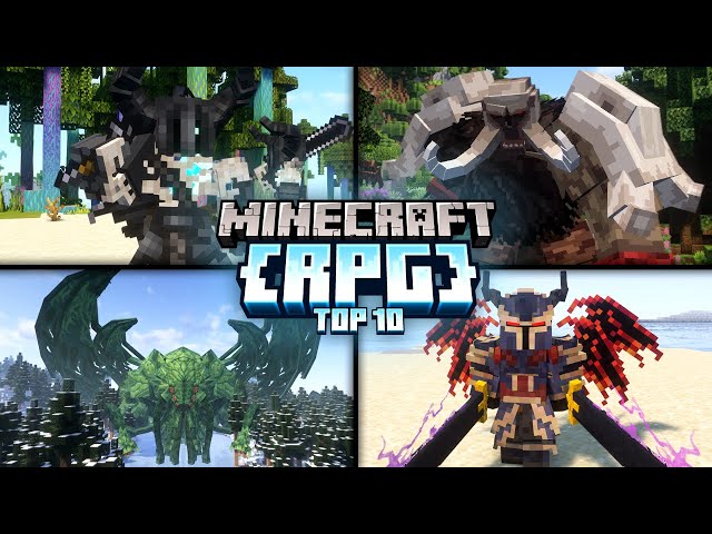 Top 10 Best Minecraft RPG Mods Of All Time ! (2025)