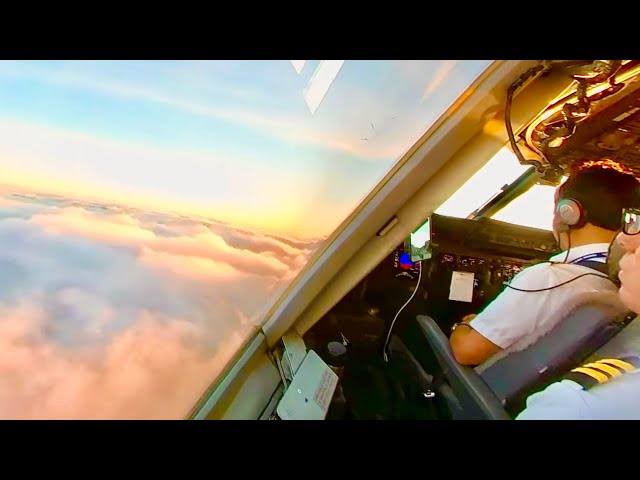 VR 360 Takeoff Cockpit View MD11