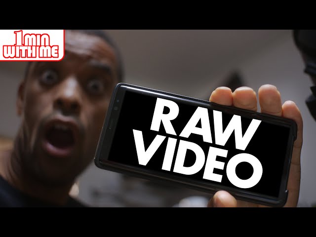 How To Shoot RAW Video On A Mobile Phone? | Motion Cam App | RAW DNG Video