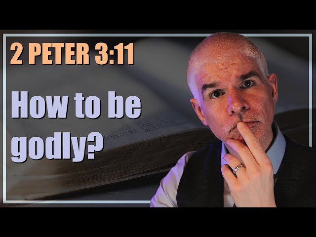 Being ready for the end - 2 Peter 3:11 | 2-minute daily bible meditation