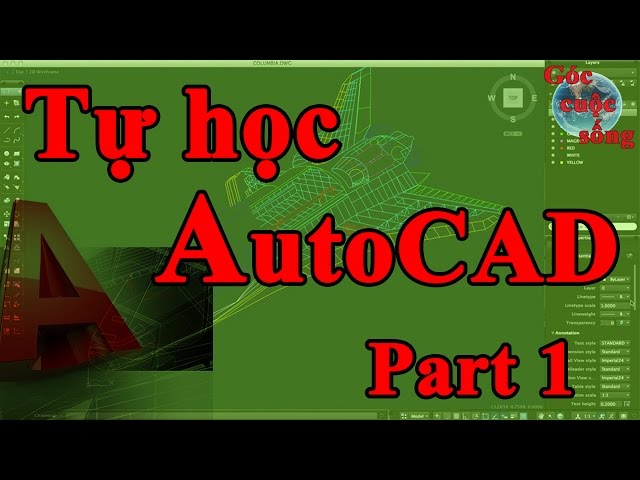 Thiết lập giao diện options trong AutoCAD 2010- B1