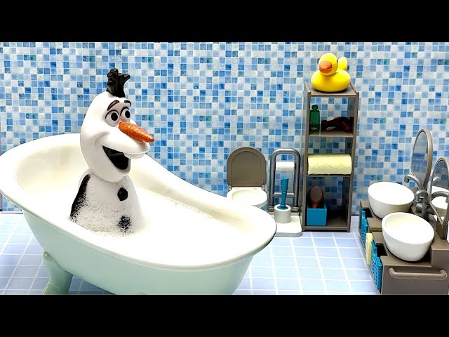 Olaf New Meet Friends Elsa and Anna toddlers| Story & Artwork for Kids｜Kids Story, Kids learning#ep1