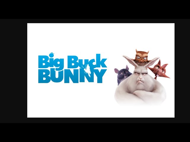 Big Buck Bunny 4k 60FPS  ||Shortfilm 2025