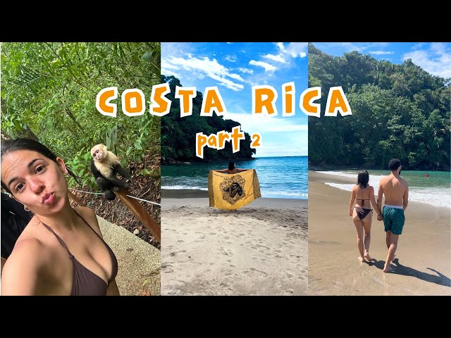 Seeing Monkey's in Costa Rica, Rainy Day, and Best Beaches! TRAVEL VLOG