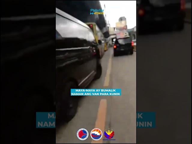 Convoy ni Manny Pacquiao nahuling dumadaan sa EDSA busway