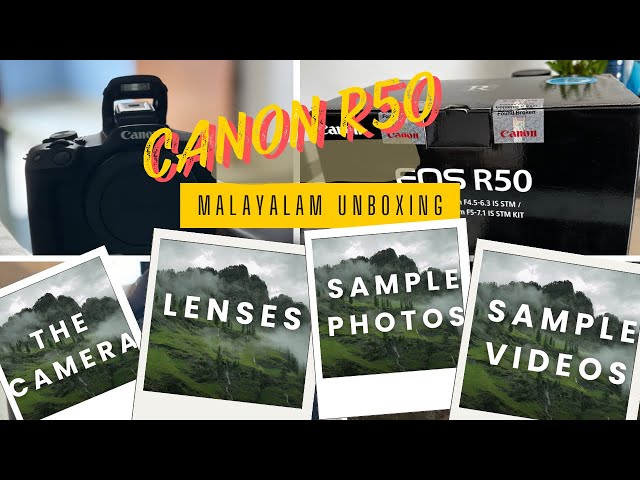 Canon R50 | Canon EOS R50 unboxing & specifications  #canon #canonr50 #malayalam #review 2024