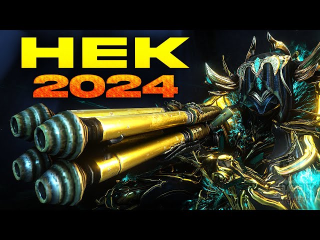 Hek Build 2024 (Guide) - Mega New Player Modding Tutorial (Warframe Gameplay HDR)