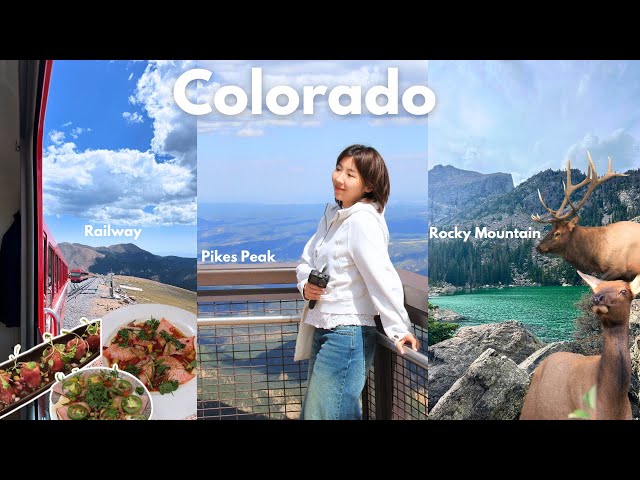 48 hours in Colorado🇺🇸 Vlog| hikes, pikes peak, small towns, rocky mountain