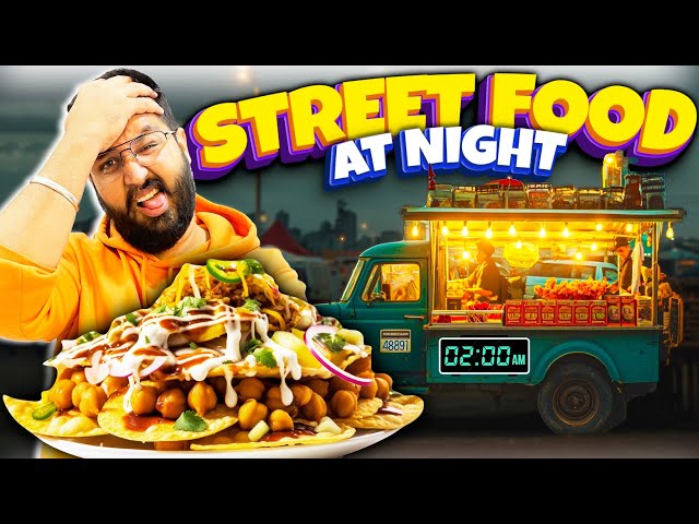 I Tried The BEST LATE NIGHT Street Food 🔥😍