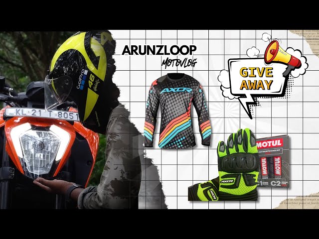 Thank You for the Support! Giveaway You Can’t Miss🎁🏍️ | ArunzLoop Motovlogs