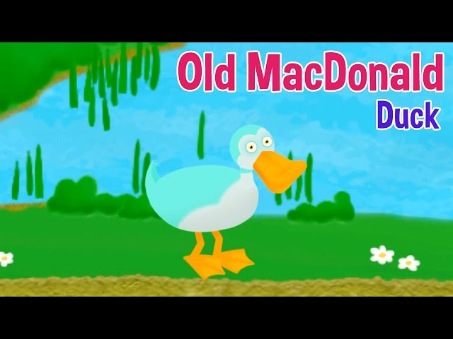 Old Macdonald Had a Farm eieio! (Duck) Songs for Kids by Oxbridge Baby!