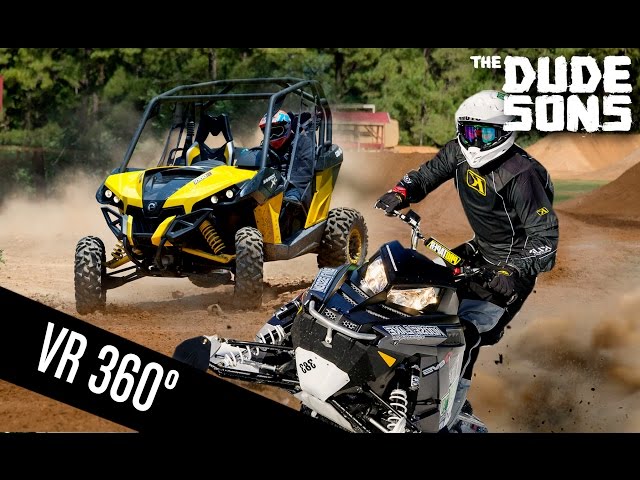 Formula Off-Road vs Quad On Dirt in 360 VIDEO!