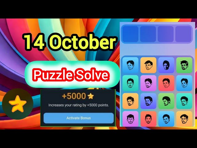 Major puzzle today || major today combo 14 october || Puzzle durov major