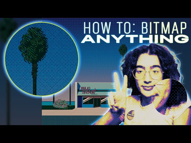 EASIEST Bitmapping tutorial (learn in under 3 minutes) + FREE DOWNLOADABLE ASSETS