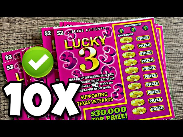 Triple 3’s 💥 10X 💵Texas Lottery Scratch Off Tickets