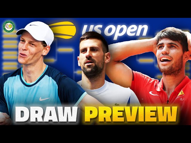 Djokovic INJURED? Sinner FIRES Physio! Alcaraz FAVOURITE! | US Open 2024 Draw Preview & Predictions