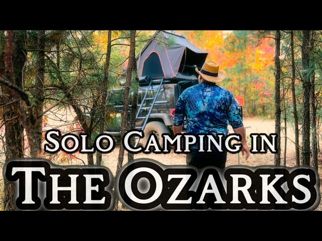 SOLO Camping In The Ozarks:  Jeep Overland Adventure and Wilderness Escape!