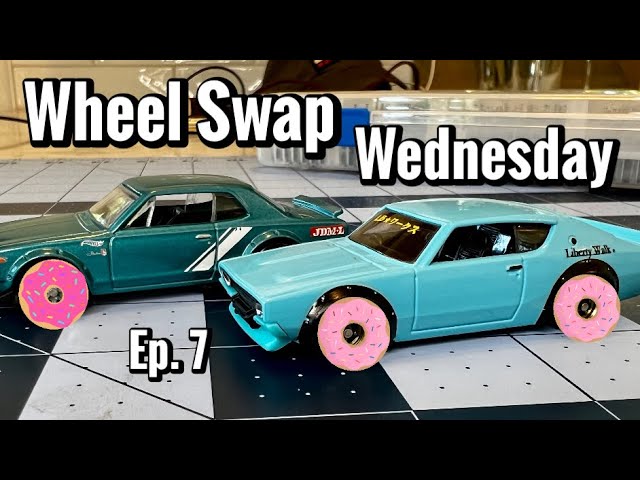 Hot Wheels Wheel Swap Wednesday Episode #7 - Nissan Skyline LBW