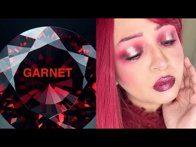 Birthstone Series: Garnet Makeup Look