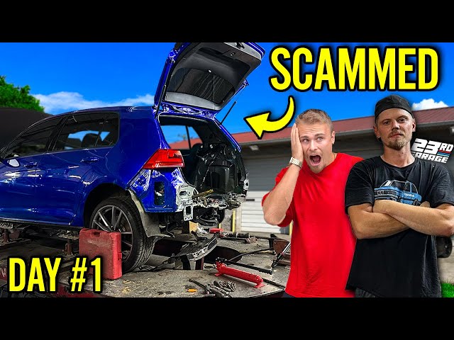 REBUILDING A WRECKED VOLKSWAGEN GOLF R | PT 11