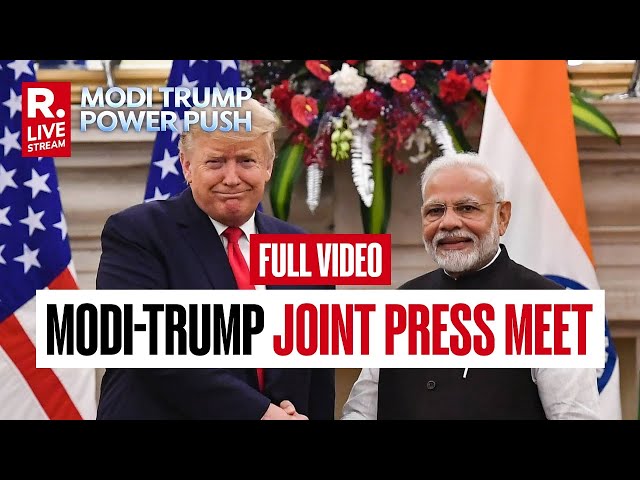 Relationship With India Never Been Better: Donald Trump At Joint Press Meet With PM Modi | LIVE