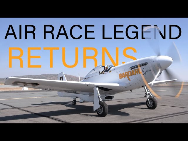 55 Year Return of the Bardahl Special P-51D Reno Air Racer