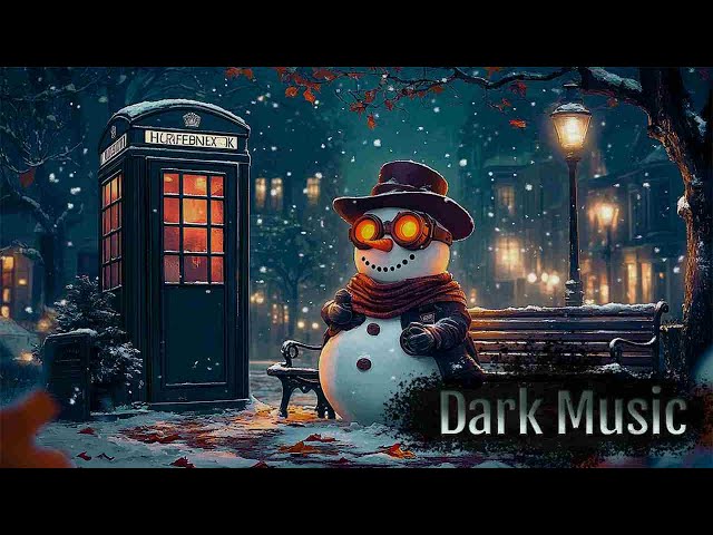 Dark Academia Men's Winter Study Music - Academic Ambience for Focus and Concentration